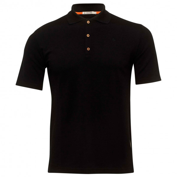 Aclima  Leisurewool Pique Shirt - Merinoshirt, zwart