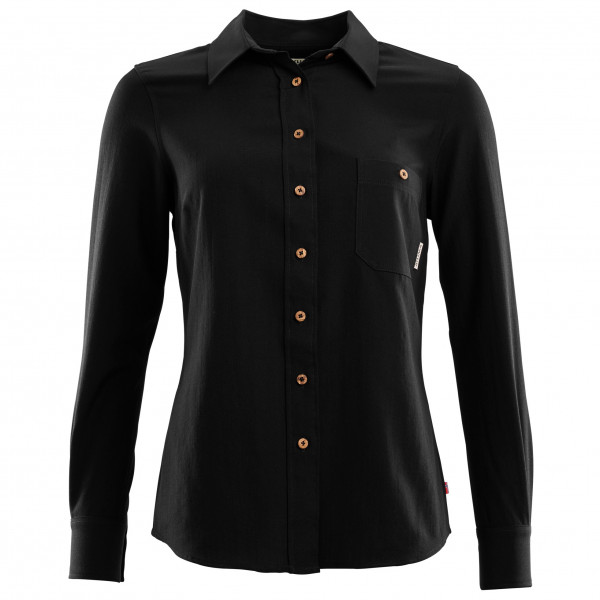 Aclima  Woven Wool Shirt - Overhemd, zwart