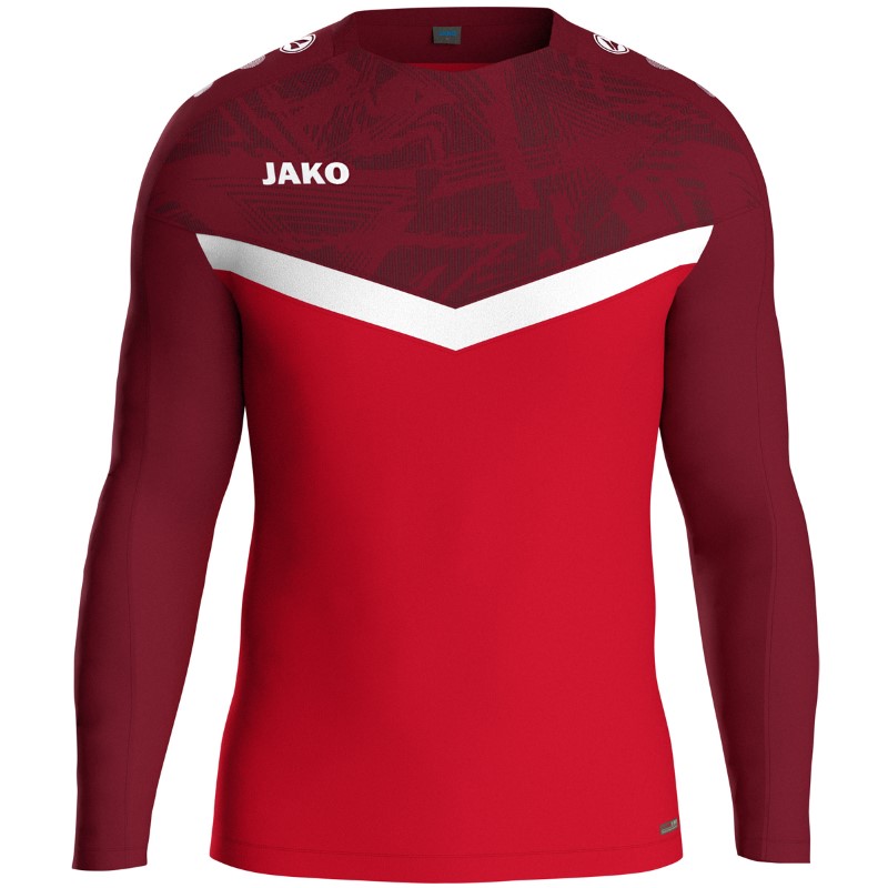 JAKO Iconic Sweatshirt 103 - rot/weinrot