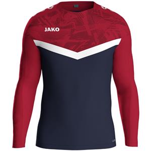 JAKO Iconic Sweatshirt 901 - marine/chili rot