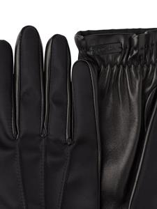 Prada handschoenen van leer en stof - Zwart