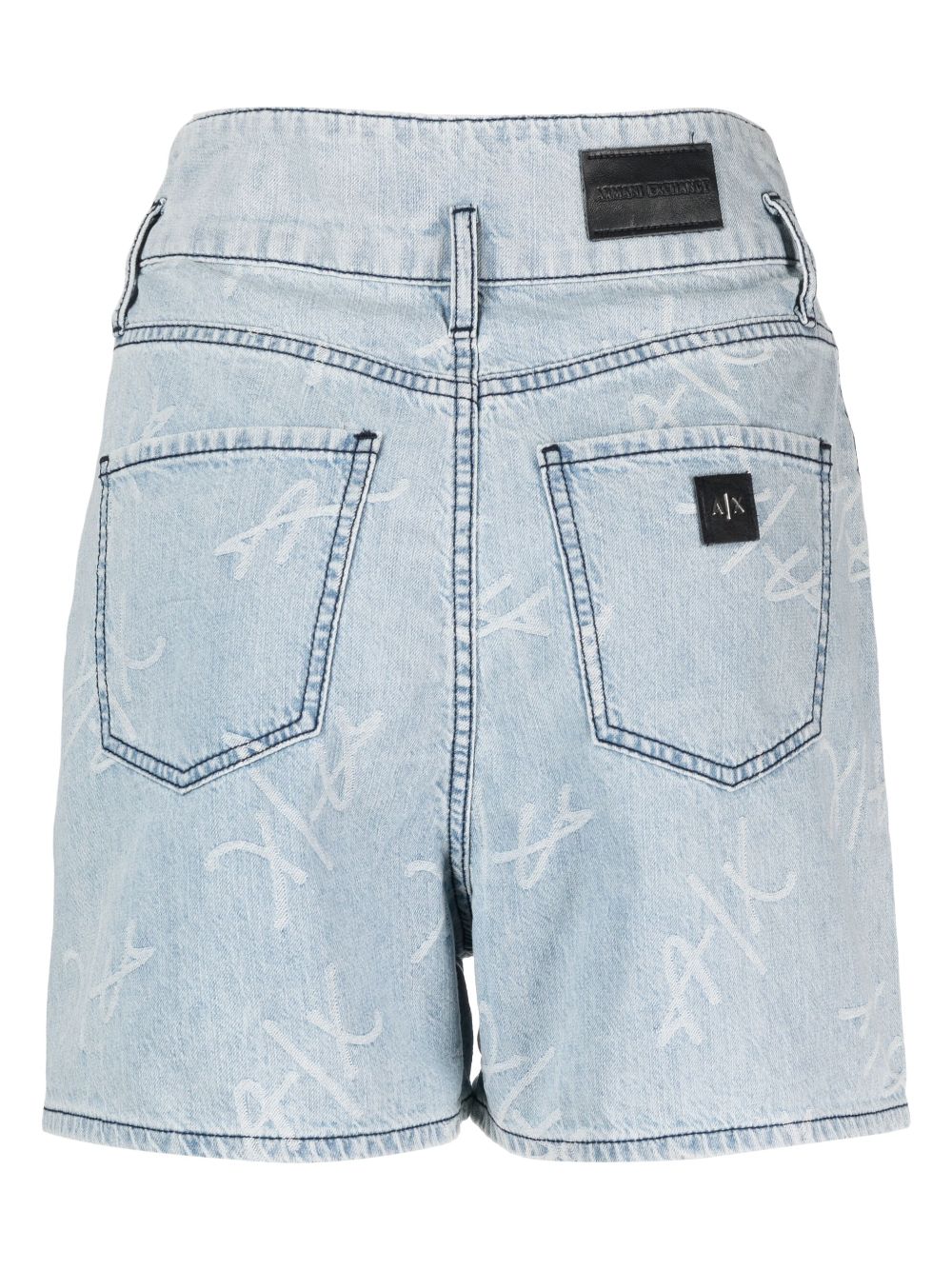 Armani Exchange Straight shorts - Blauw