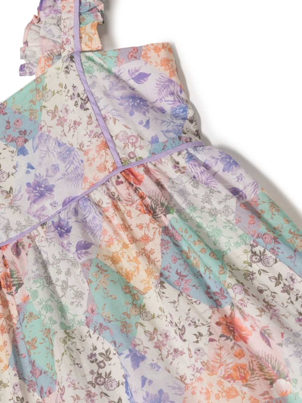 MARLO Thalia jurk met bloemenprint - Veelkleurig