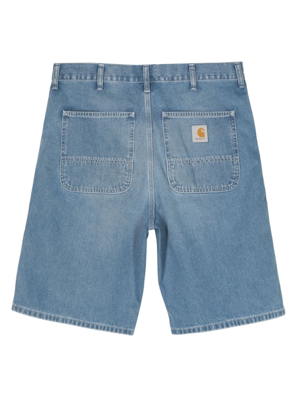 Carhartt WIP Simple denim shorts - Blauw