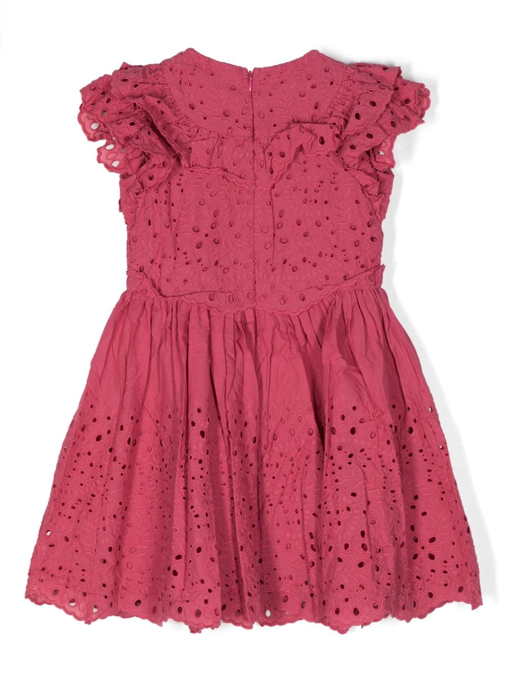 MARLO Naomi broderie-anglaise dress - Paars