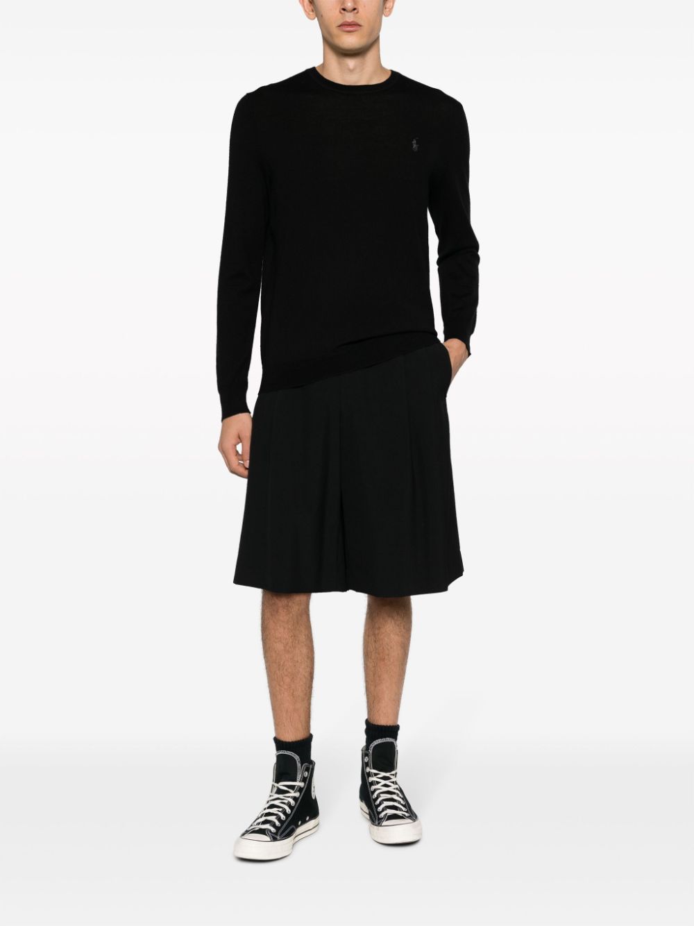 Polo Ralph Lauren Wollen trui - Zwart