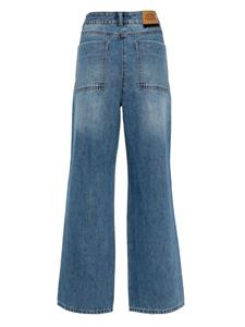 STUDIO TOMBOY High waist flared jeans - Blauw