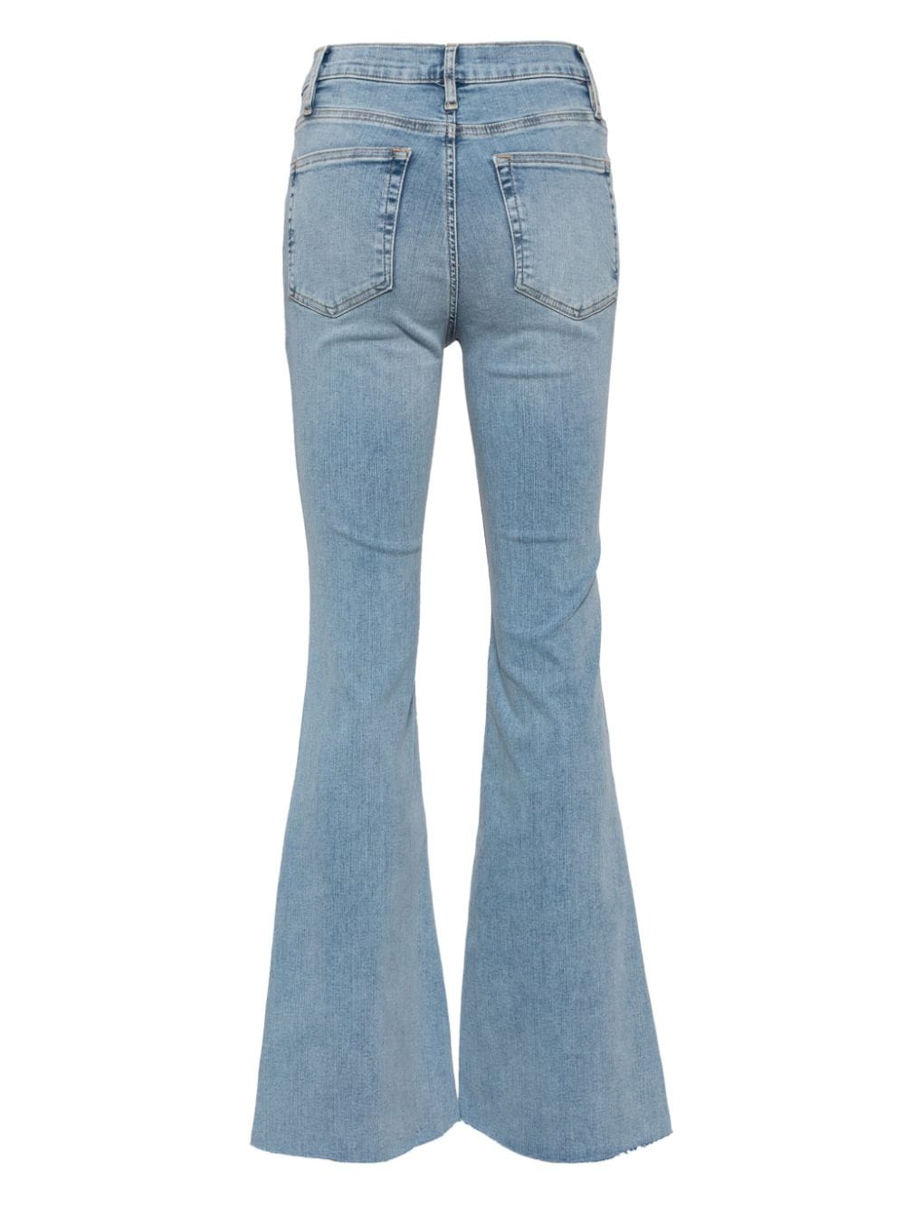 FRAME high-rise flared jeans - Blauw