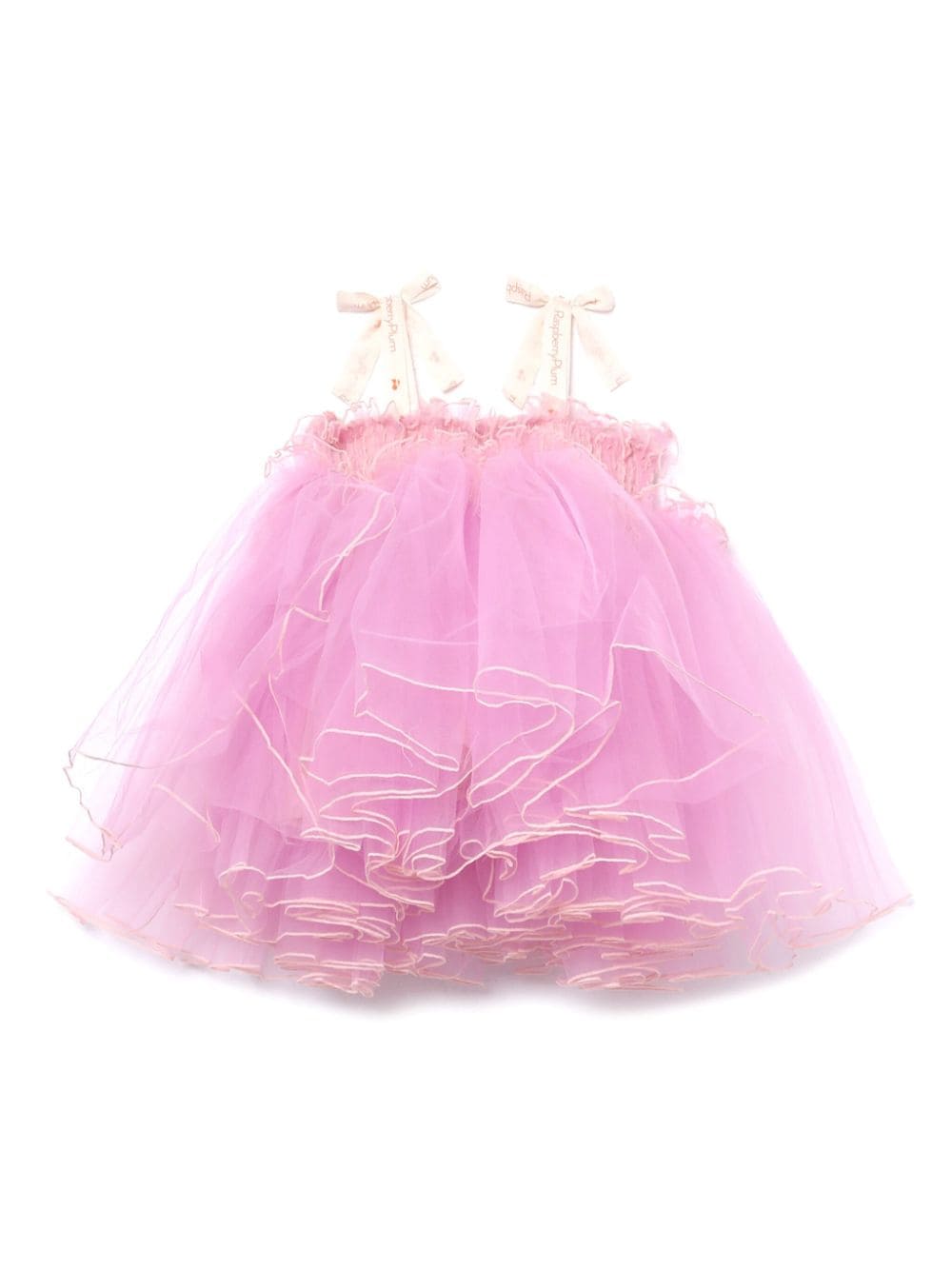 Raspberry Plum tulle-skirt dress - Roze