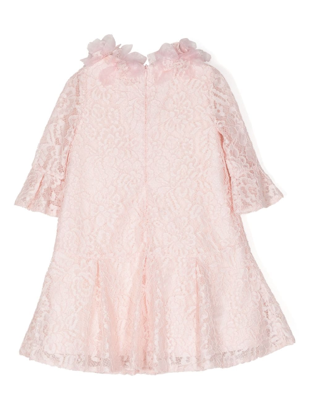 MARCHESA KIDS COUTURE corded-lace party dress - Roze