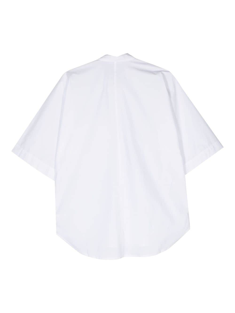 Sofie D'hoore Beech blouse met korte mouwen - Wit