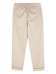 Neil Barrett low-waist slim-fit trousers - Beige