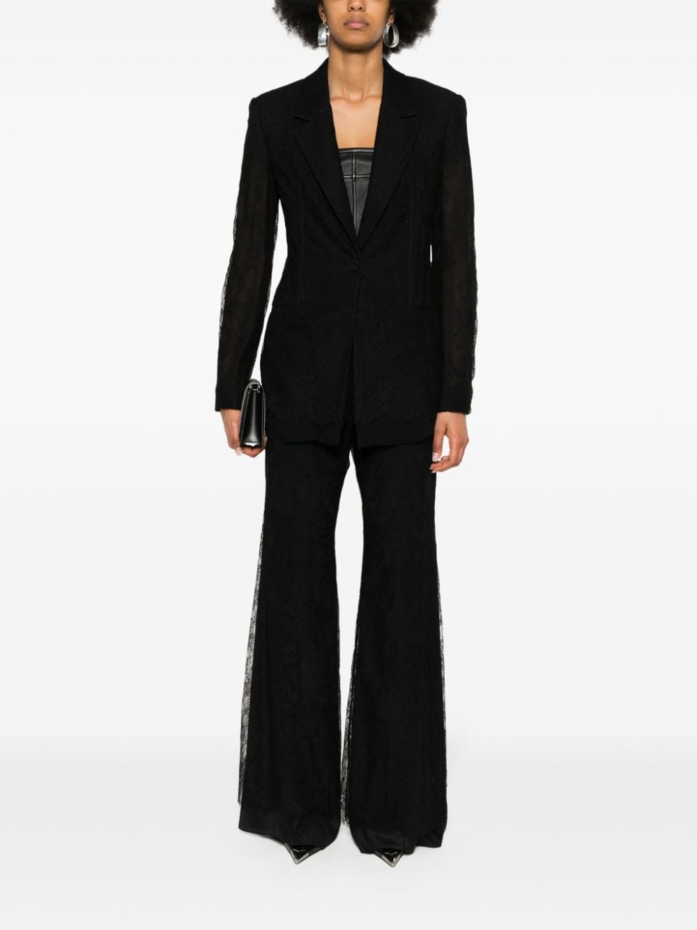 Givenchy Flared broek - Zwart