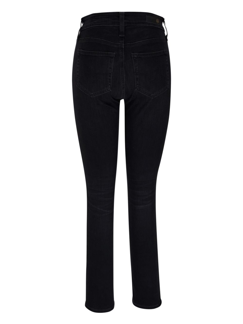 AG Jeans Mid waist skinny jeans - Zwart