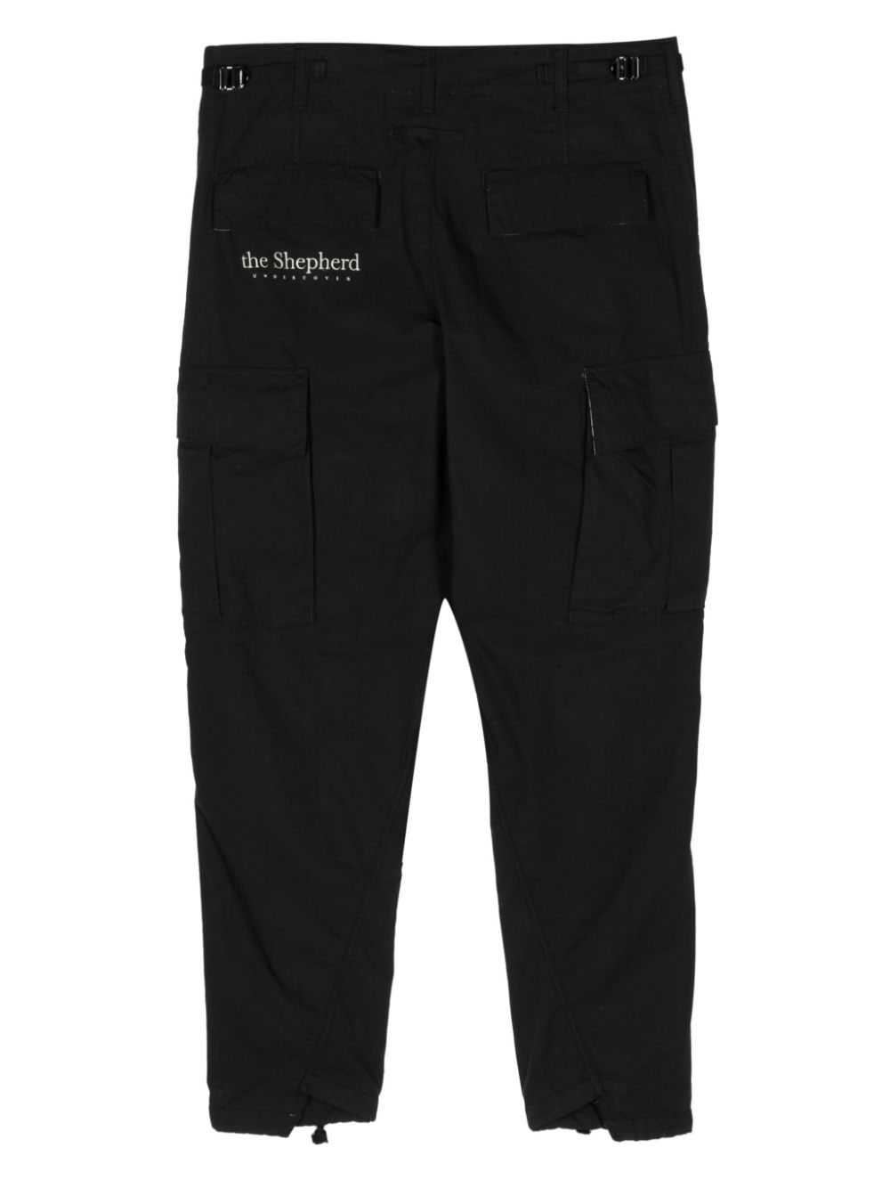 Undercover tapered cargo trousers - Zwart