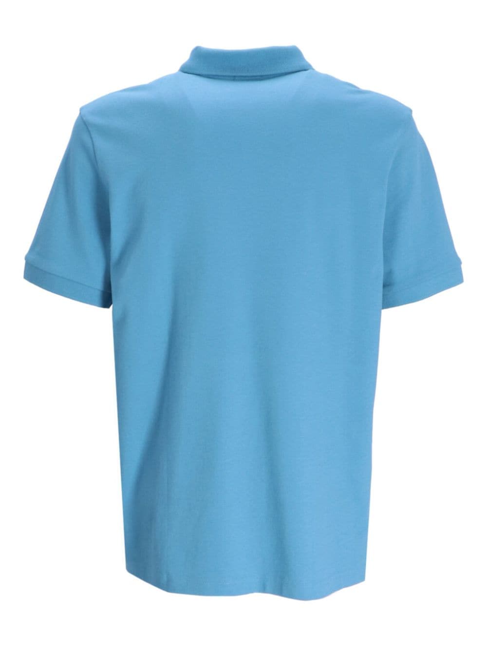 BOSS Poloshirt met logo-applicatie - Blauw