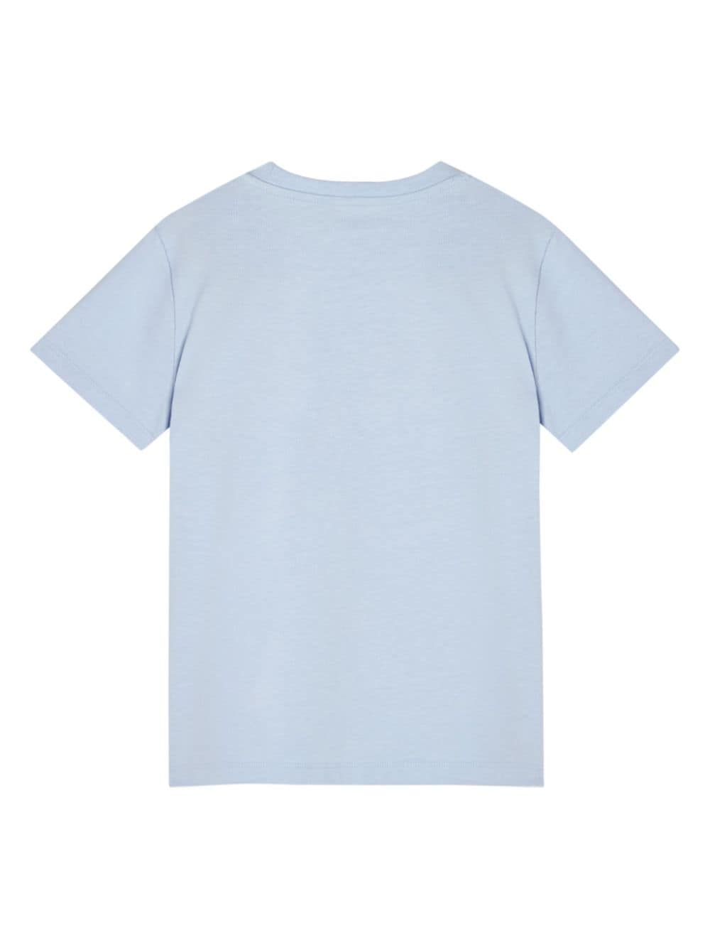 Versace Kids logo-print jersey T-shirt - Blauw