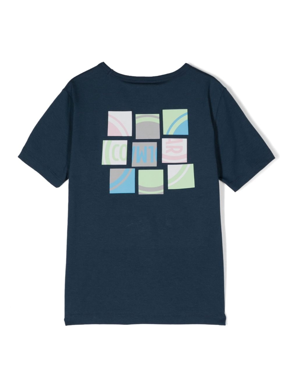 Colmar Kids Katoenen T-shirt met logoprint - Blauw