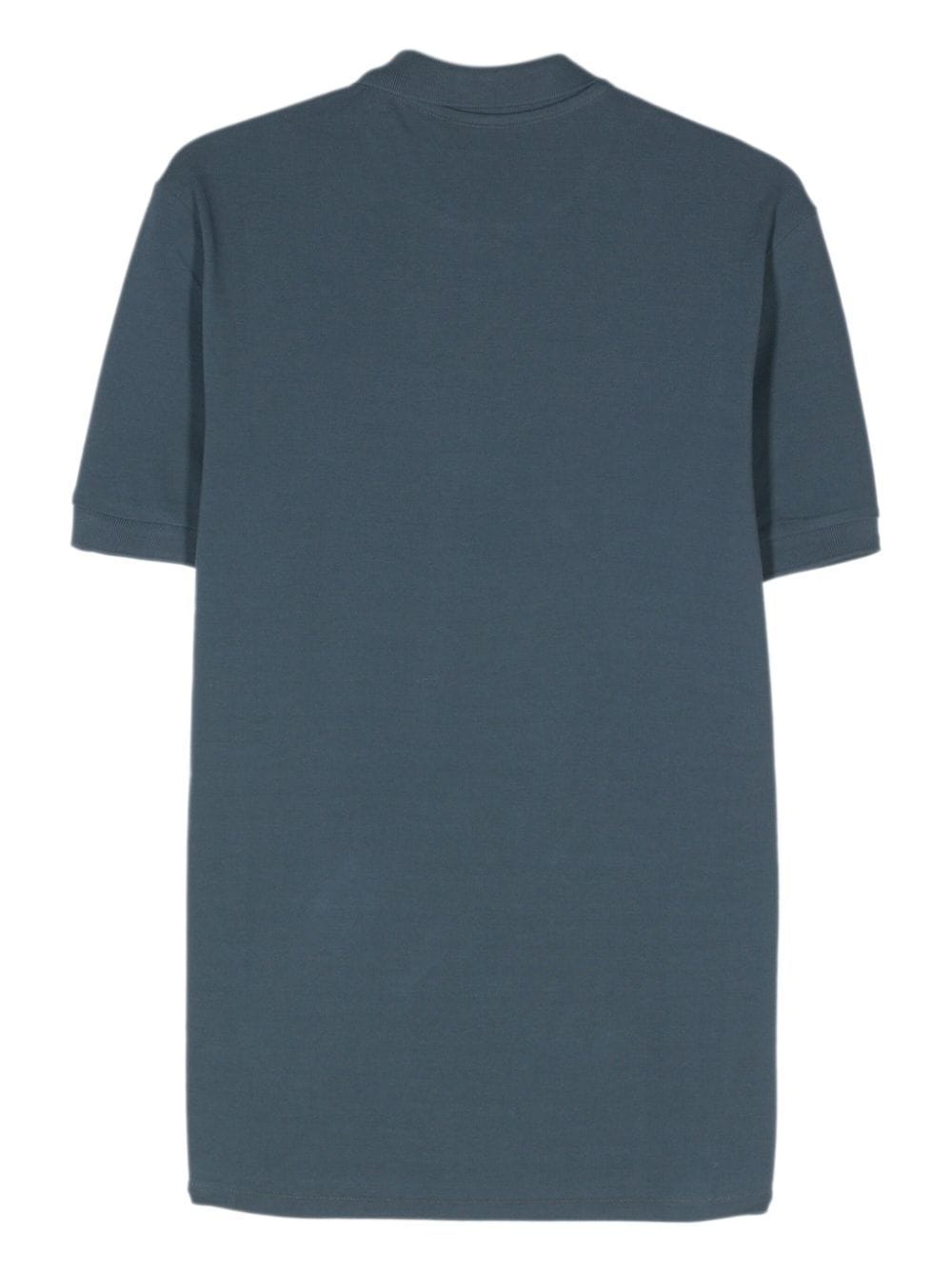 PS Paul Smith Poloshirt met zebrapatroon - Blauw