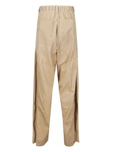 Y/Project folded wide-leg cargo trousers - Beige