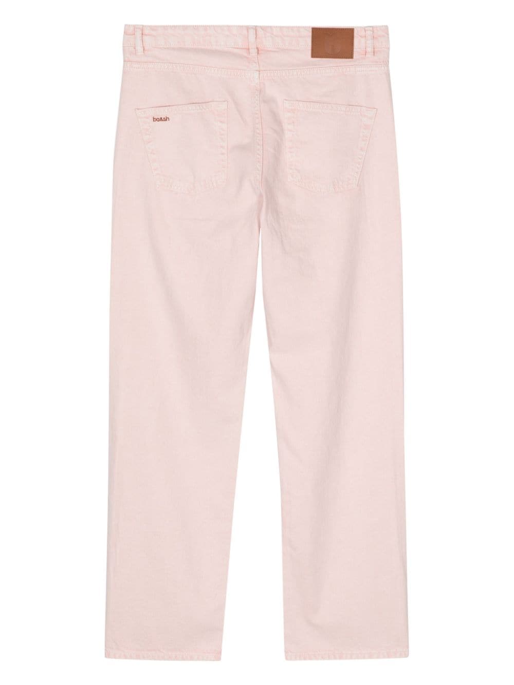 Ba&Sh Ferell straight-leg jeans - Roze