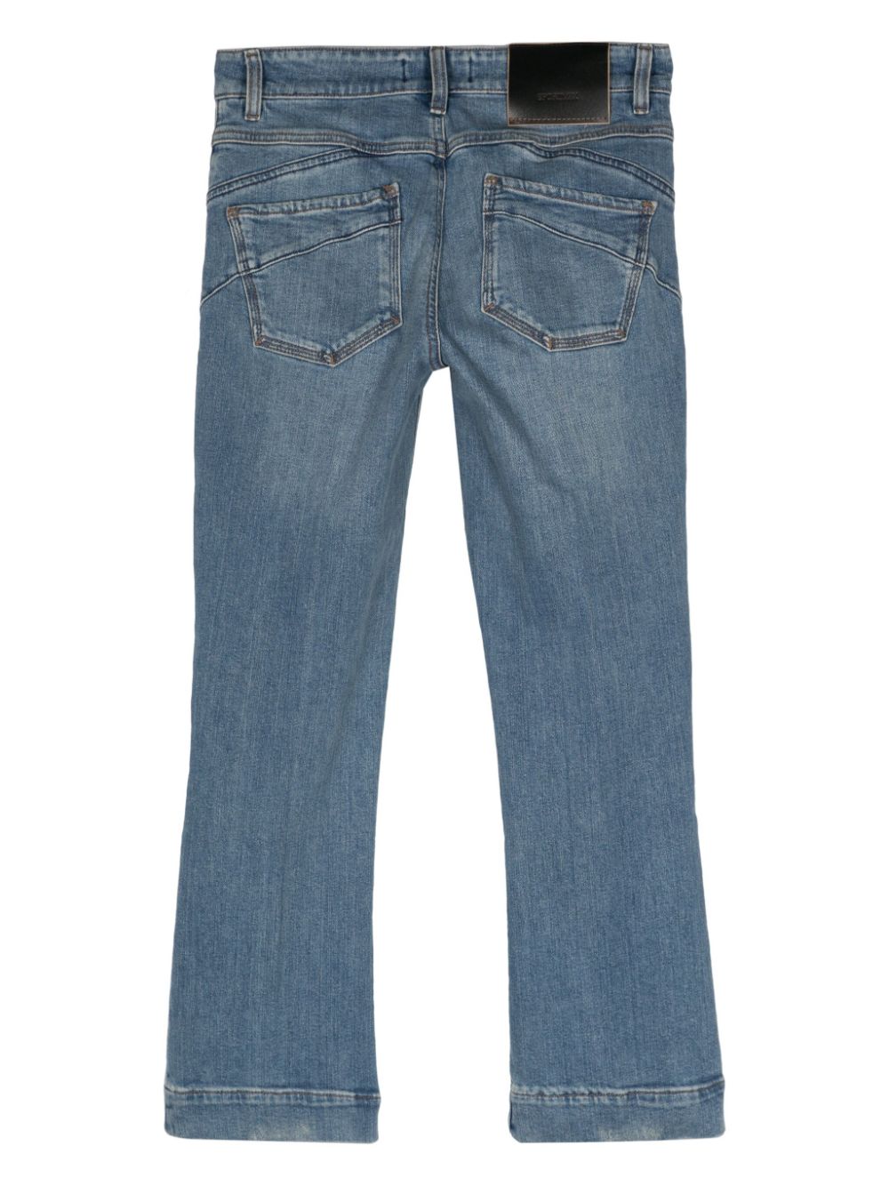 Sportmax Umbria distressed straight jeans - Blauw