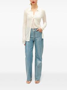 Claudie Pierlot Jean with Claude jeans met glitter-effect - Blauw