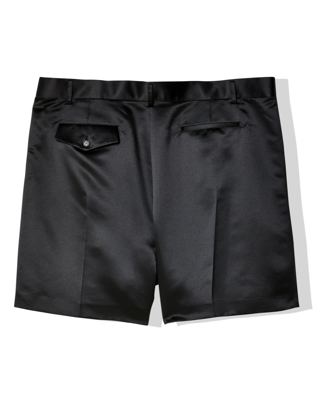 Noir Kei Ninomiya Satijnen shorts - Zwart