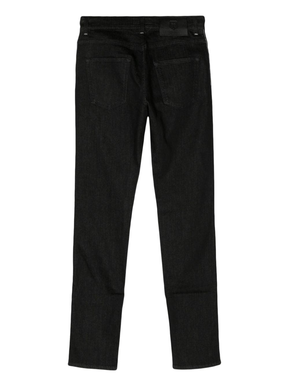 Corneliani mid-rise slim-fit jeans - Zwart