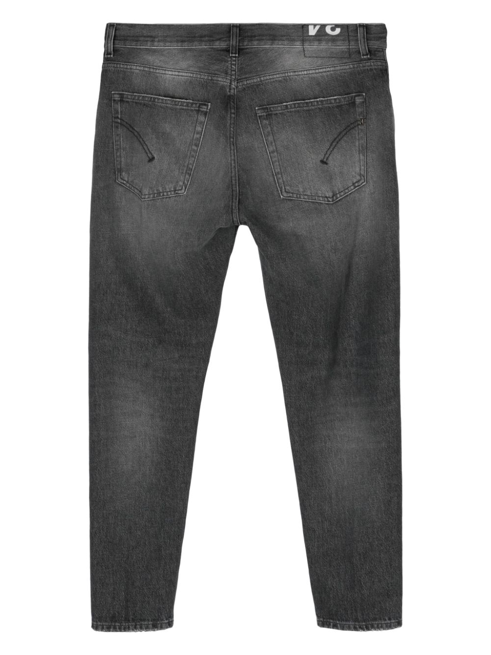 DONDUP Dian mid-rise slim-fit jeans - Zwart