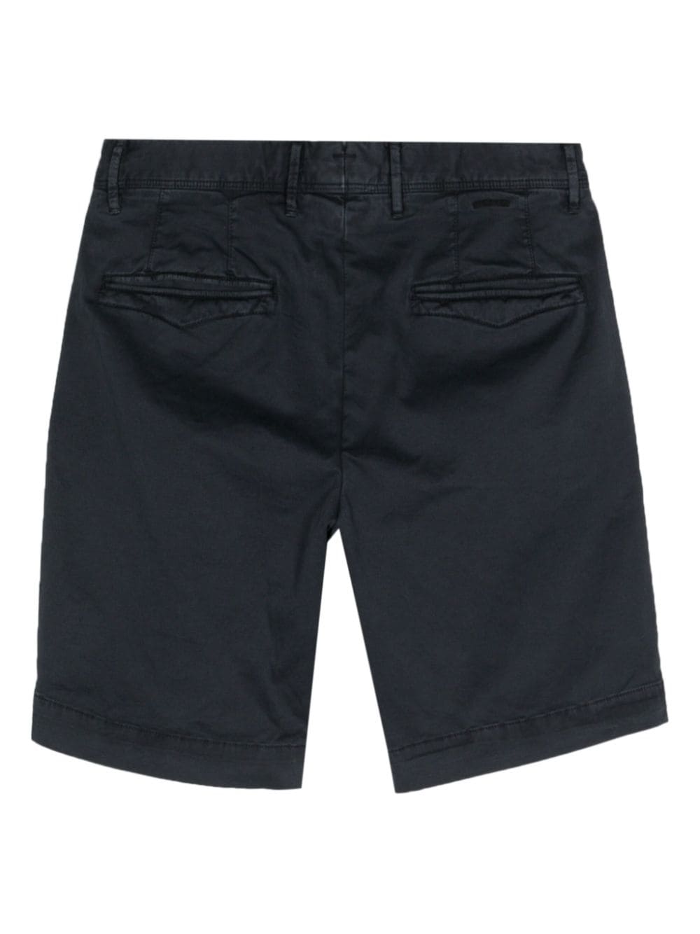 Incotex Shorts met geborduurd logo - Blauw