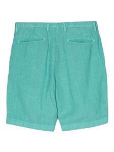 Boglioli Linnen shorts - Blauw