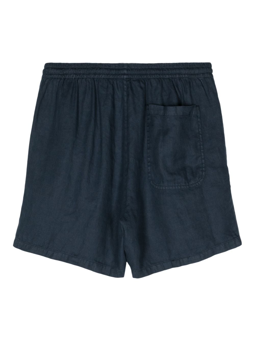 ASPESI drawstring hemp shorts - Blauw