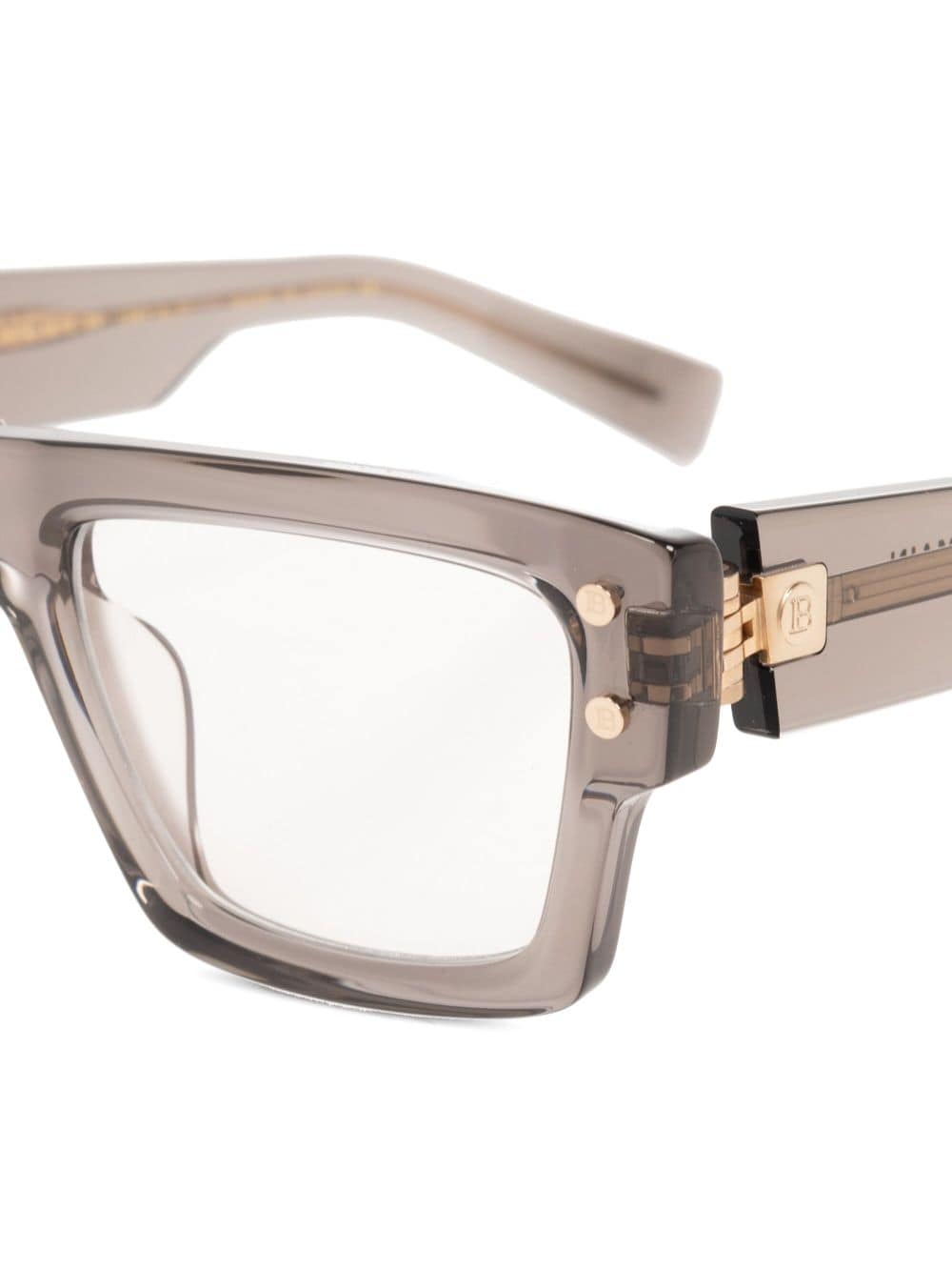 Balmain Eyewear square-frame sunglasses - Bruin