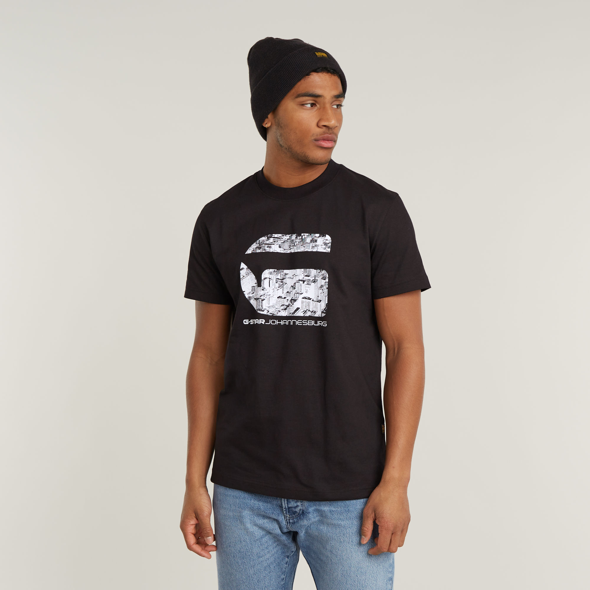 G-Star RAW Johannesburg T-Shirt - Zwart - Heren
