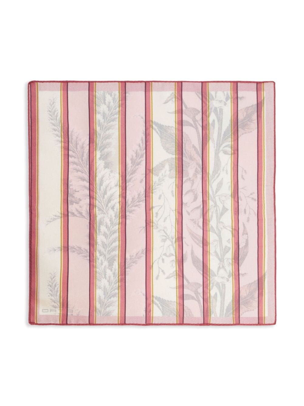 ETRO Zijden pochet met bloemenprint - Roze