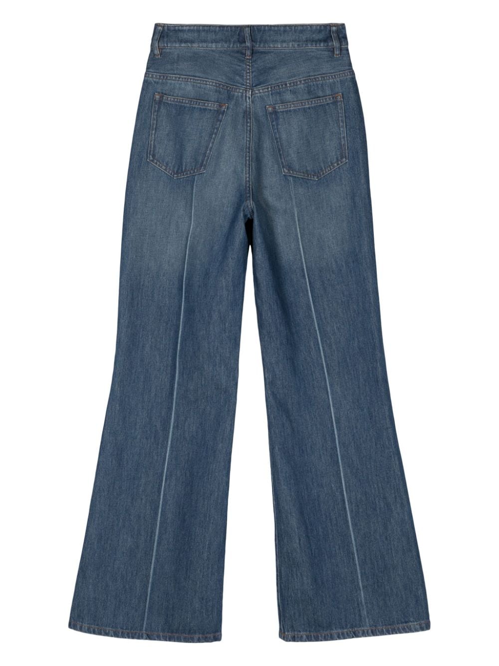 A.P.C. Jeans met wijde pijpen - Blauw