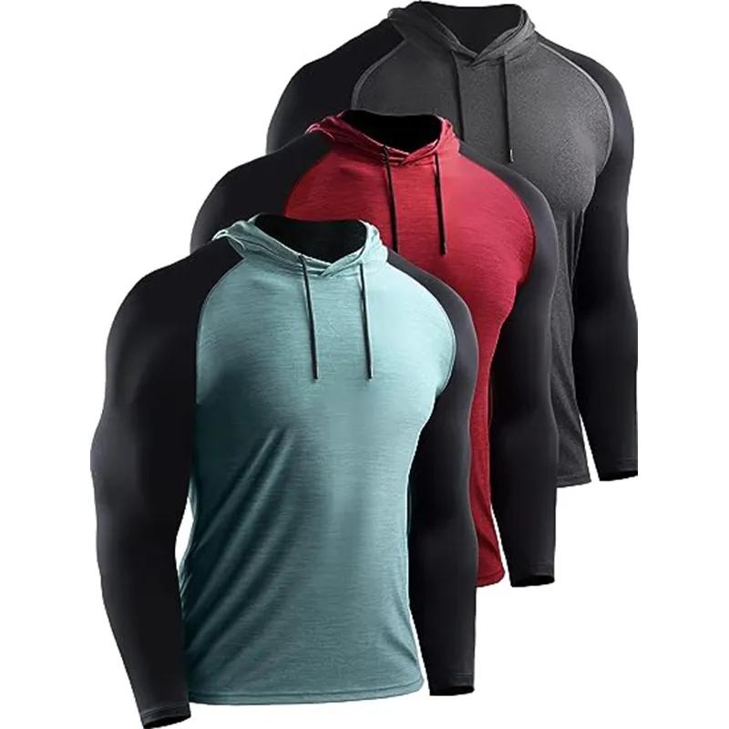 Loadingg Men's Four-season Outdoor Sports Quick-drying Hooded Long-sleeved Sweatshirt