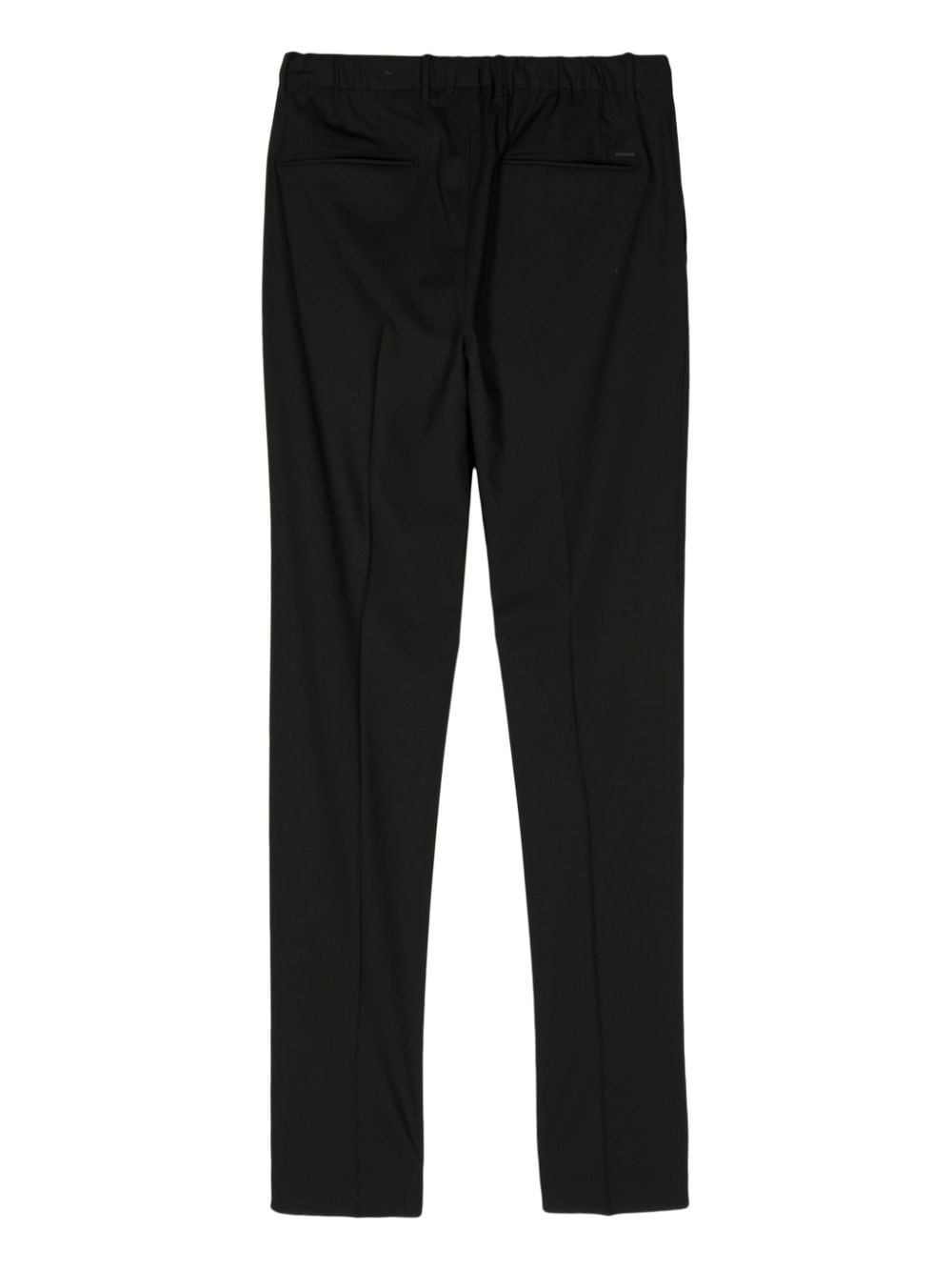 Incotex internal-drawstring tailored trousers - Zwart