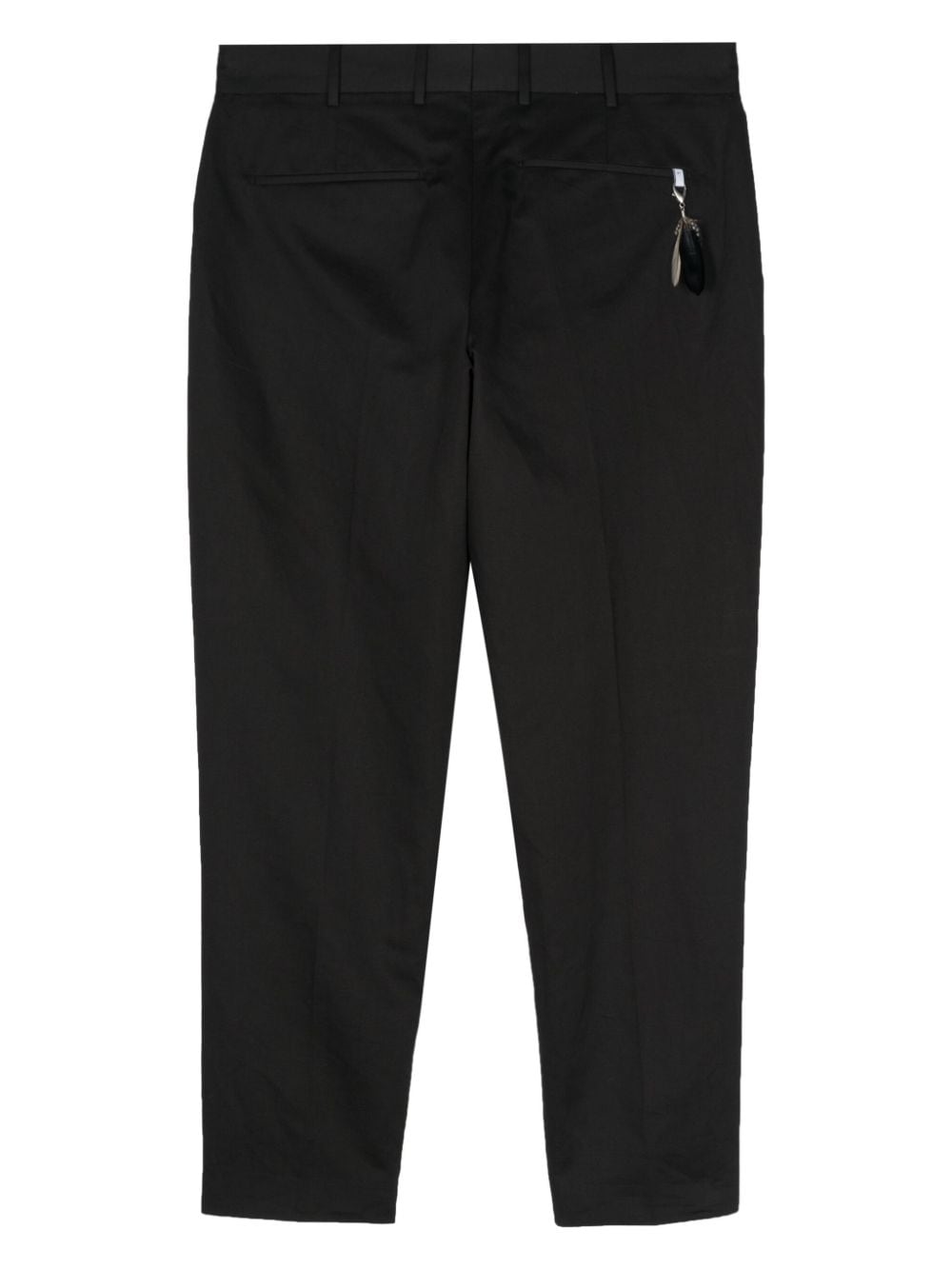 PT Torino Pantalon van katoenblend - Zwart