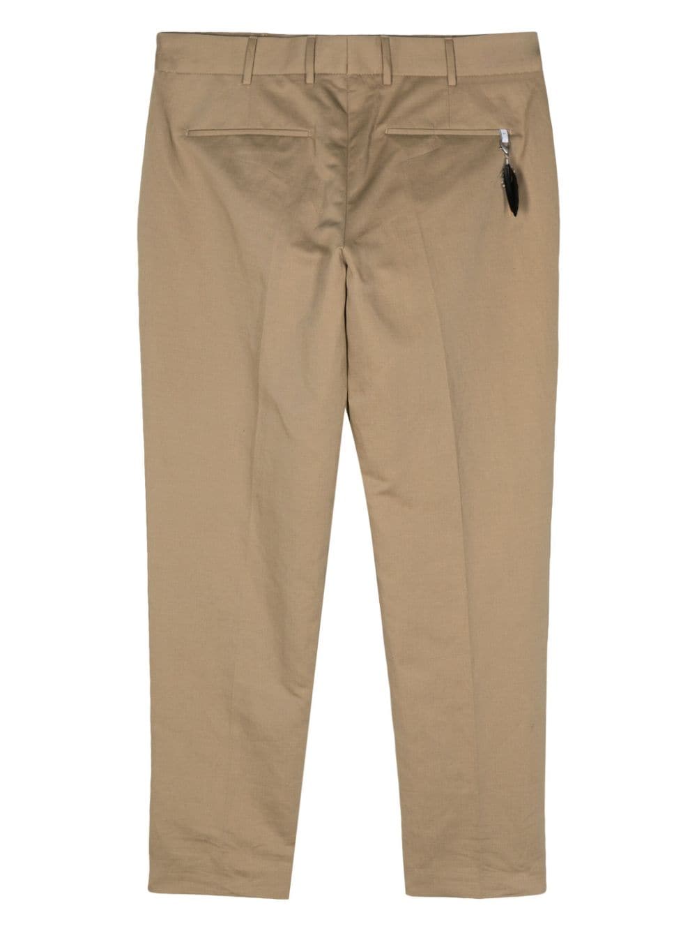 PT Torino Pantalon van katoenblend - Bruin
