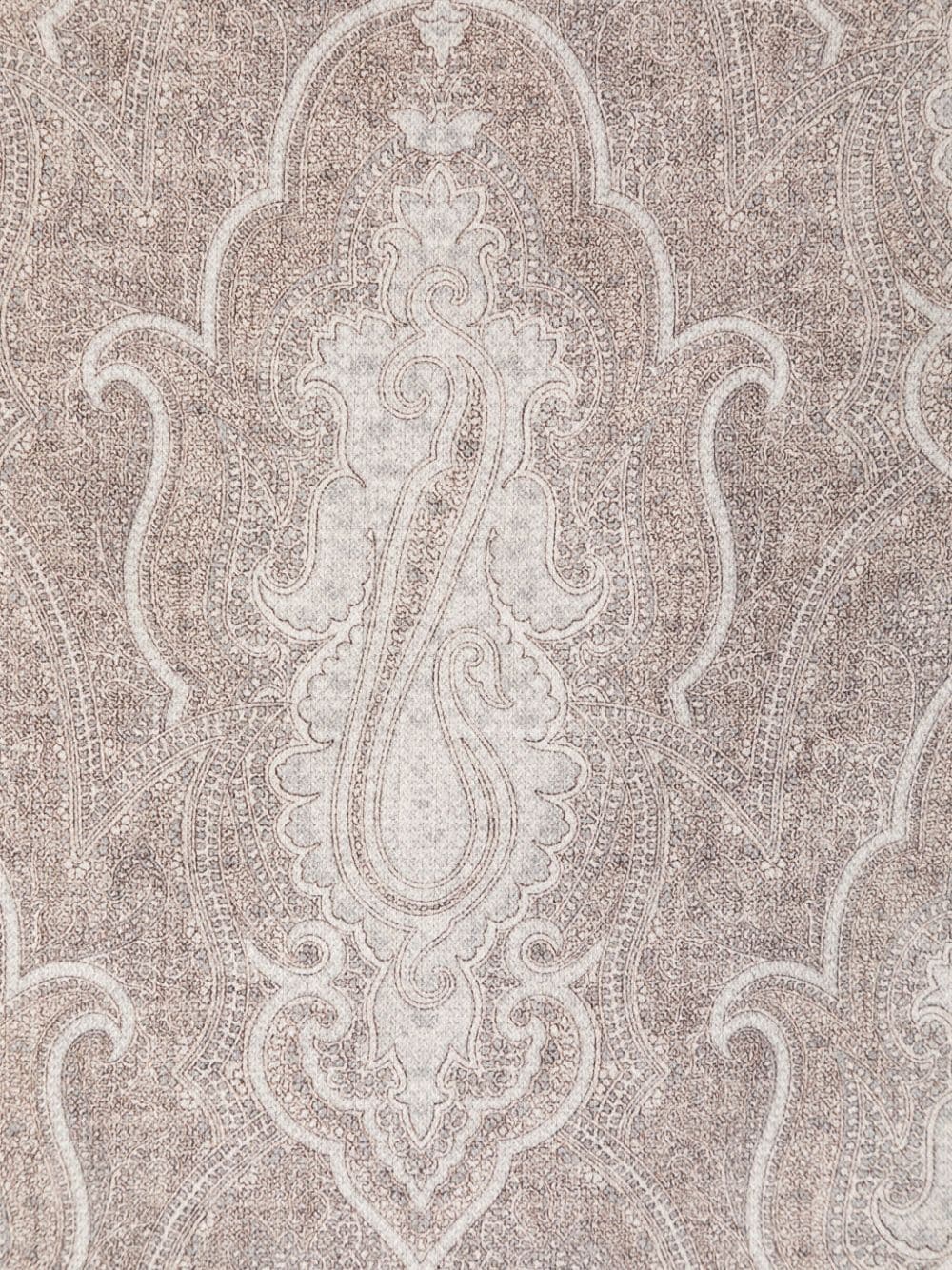 Brunello Cucinelli paisley-print silk pocket square - Grijs