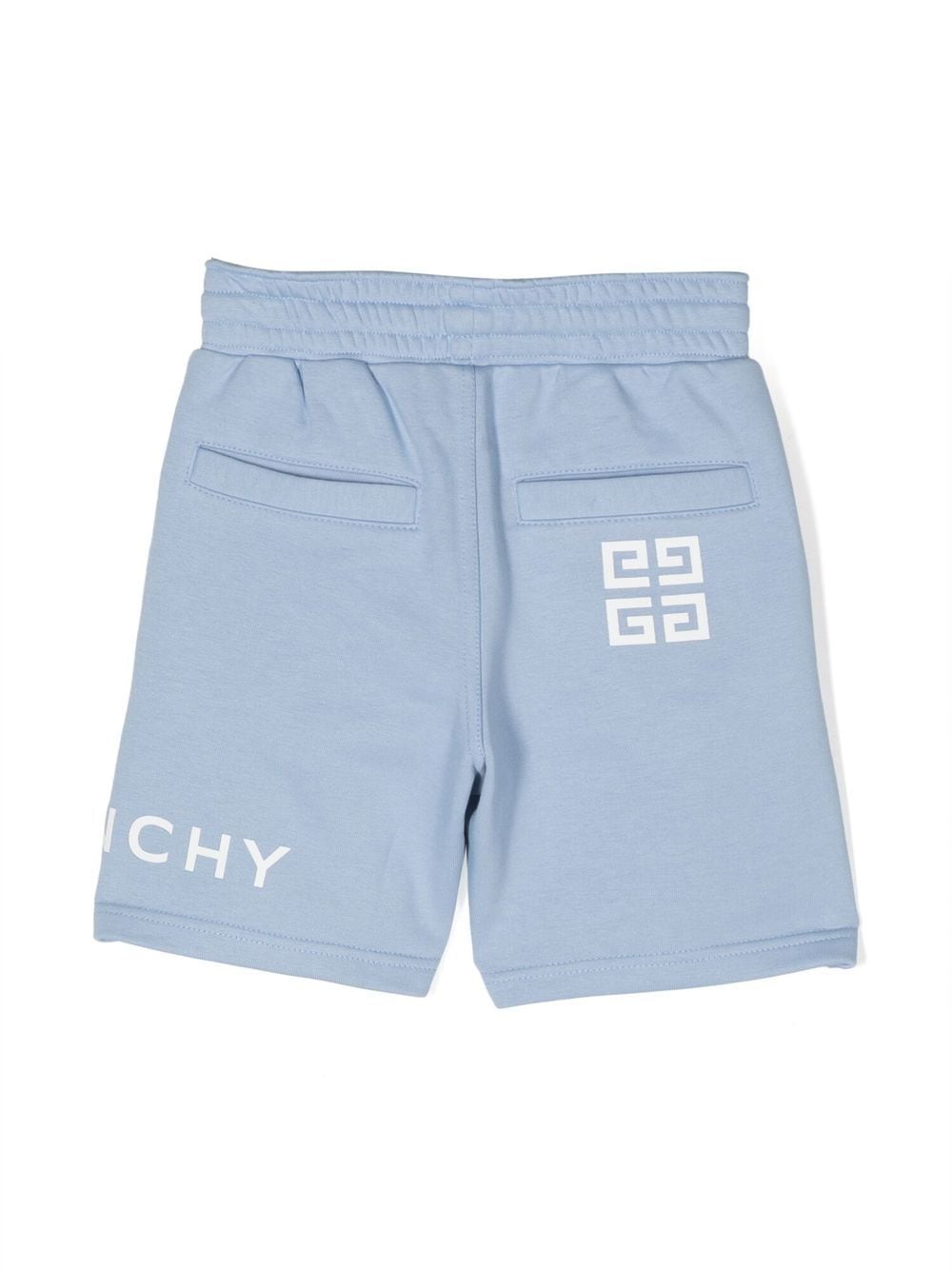 Givenchy Kids Shorts met logoprint - Blauw