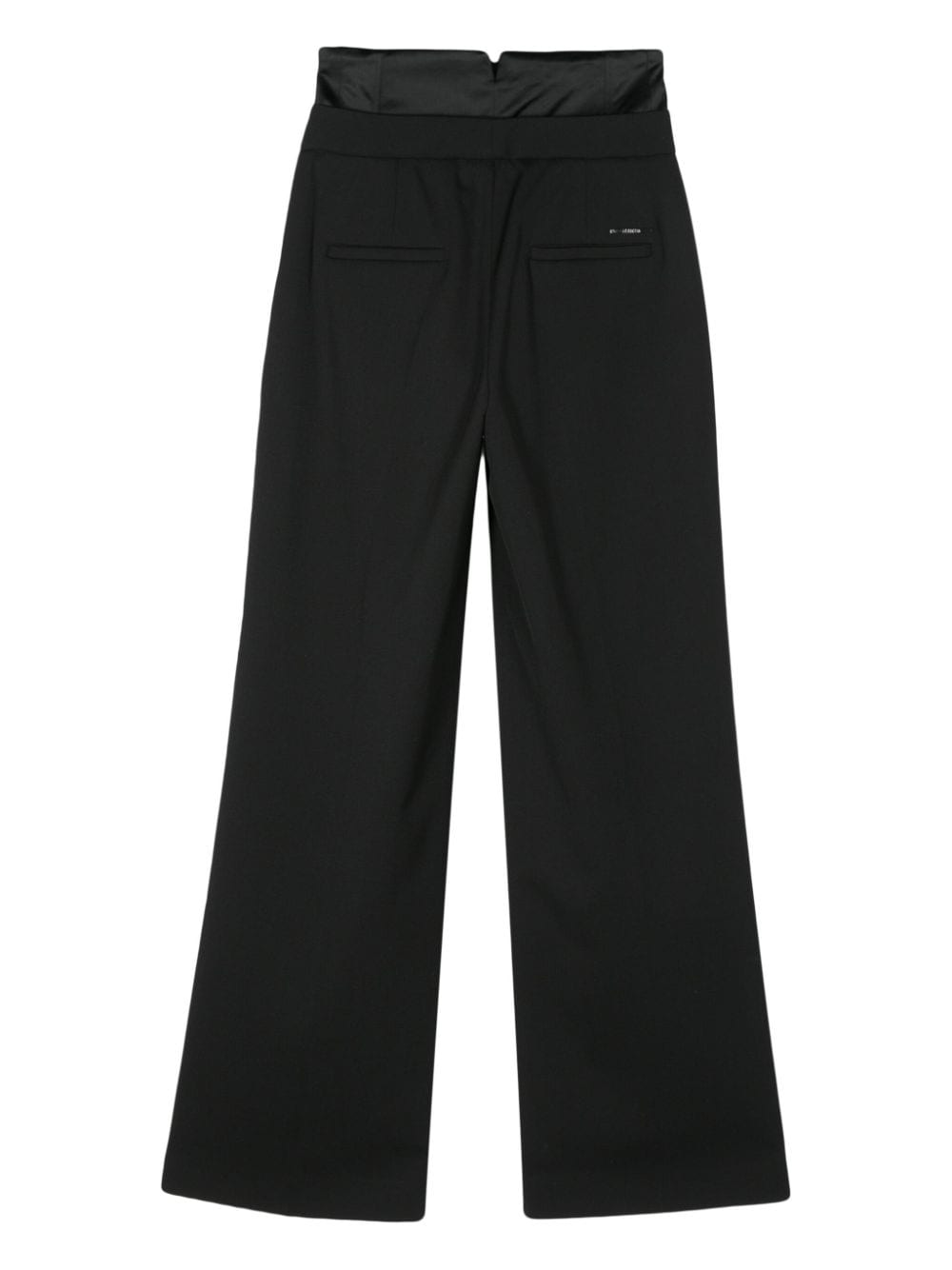 Calvin Klein Twill pantalon - Zwart