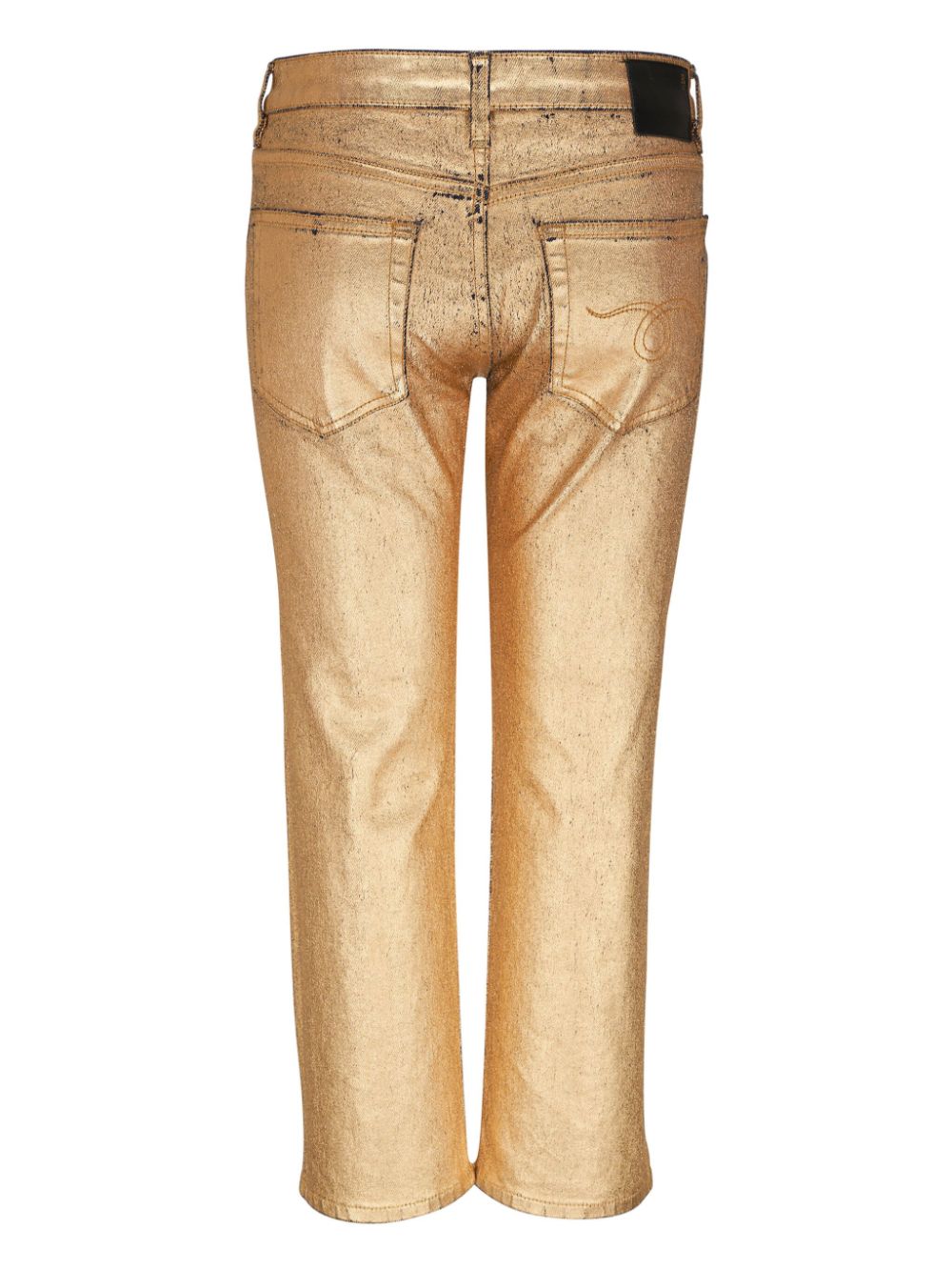 R13 Cropped jeans - Goud
