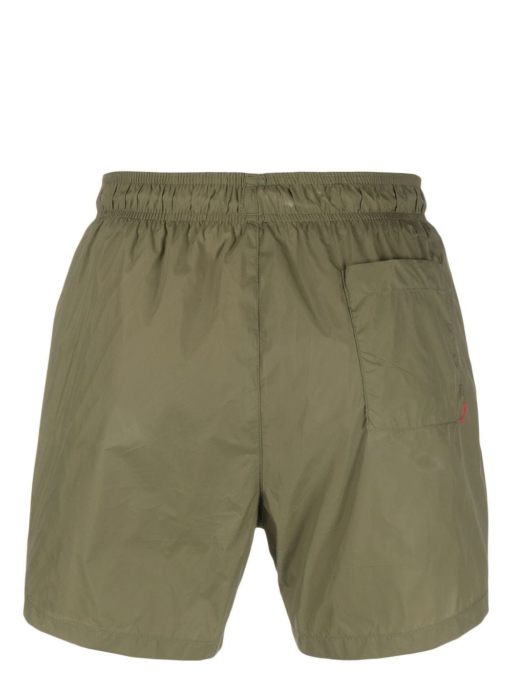 BOSS Shorts met logoprint - Groen