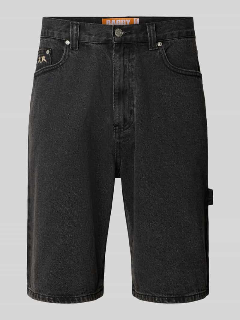 REVIEW Korte jeans met stitchings