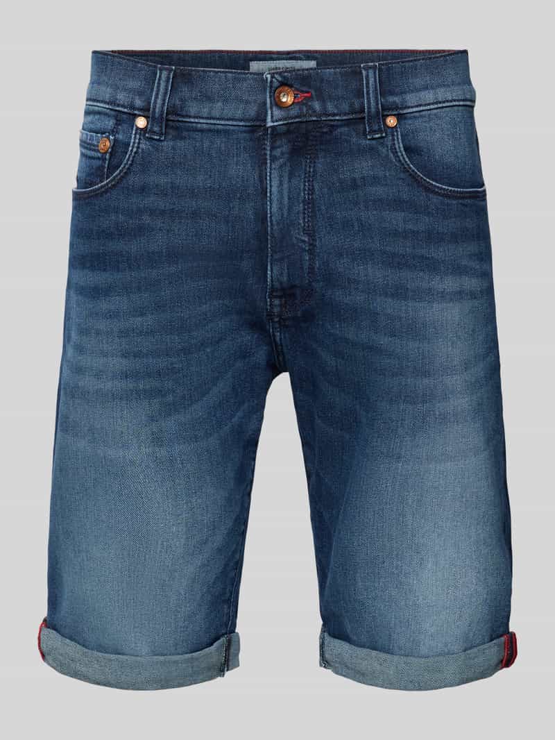 Pierre Cardin Korte jeans met steekzakken, model 'Lyon'