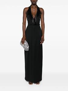 Simkhai Janice halterneck maxi dress - Zwart