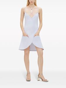 Courrèges Mini-jurk van nylonmix - Blauw